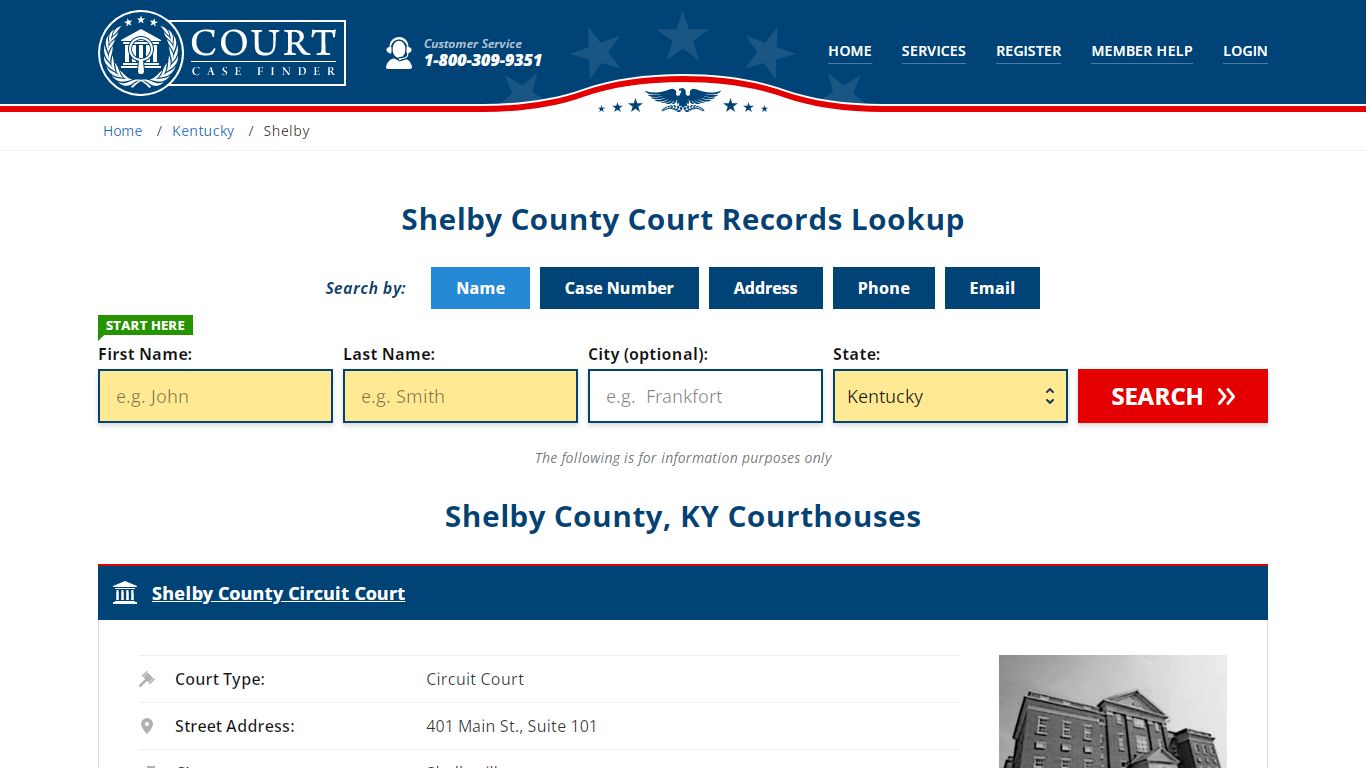 Shelby County Court Records | KY Case Lookup